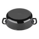 Vogue Black Oval Casserole Dish 6Ltr additional 4