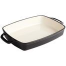 Vogue Black Rectangular Cast Iron Dish 2.8Ltr additional 2