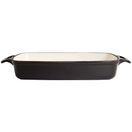 Vogue Black Rectangular Cast Iron Dish 2.8Ltr additional 3