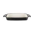 Vogue Black Rectangular Cast Iron Dish 2.8Ltr additional 1