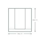 Vegware 10 X 10in Kraft Natureflex Window - VNWB10 additional 3