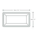 Vegware 10 X 5in Rectangular Bagasse Plate - VWRP-10 additional 3