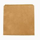 Vegware 12 X 12in Recycled Kraft Flat Bag - 201246S additional 1