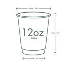 Vegware 12oz Double Wall Black Hot Cup, - VDW-B12 additional 3