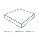 Vegware 16in Brown Kraft Pizza Box - BOX036 additional 3