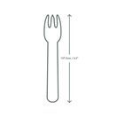 Vegware VP-FK6.2 6.2in Compostable Paper Fork additional 3
