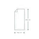 Vegware 70 X 210mm Clear Natureflex Bag - VGN1 additional 3