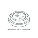 Vegware 89-Series Cpla Hot Cup Lid, Black - VLID89SB additional 4