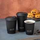 Vegware 8oz Double Wall Black Hot Cup, - VDW-B08 additional 2