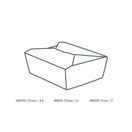 Vegware No.5 Food Carton 1050ml - 1673 additional 3