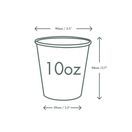 Vegware CV-S10 10oz Paper Cold Cup, 89-Series additional 3