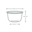 Vegware BEL-10 10oz PLA Bella Pot, 96-Series additional 3