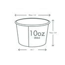 Vegware SC-G10 10oz Soup Container, 90-Series additional 4