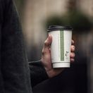 Vegware VDW-W16 16oz Double Wall White Cup additional 2