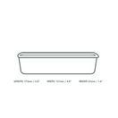 Vegware SKC-16 16oz/500ml Rectangular Kraft Food Container additional 3