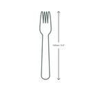 Vegware VT-FK6W Compostable Wooden Fork, Wrapped additional 3