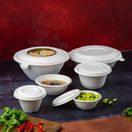 Vegware BL185F Nourish Moulded Fibre Bonnie Lid (Fits 32 &amp; 40oz bowl) additional 2