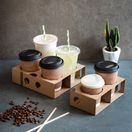 Vegware VCC-04SP Splittable Card Cup Carrier additional 2