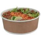 Colpac Recyclable Kraft Salad Pots With Lid Large 1300ml / 45oz 10343 additional 3
