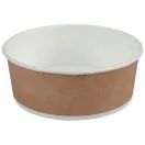Colpac Recyclable Kraft Salad Pots With Lid Large 1300ml / 45oz 10343 additional 5