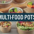 Colpac Recyclable Kraft Salad Pots With Lid Large 550ml / 20oz 10345 additional 2