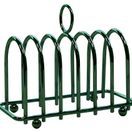 Chrome Horseshoe 6 Slice Toast Rack additional 1
