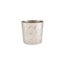 Diamond Pattern Stainless Steel Serving Cup 8.5 x 8.5cm additional 1