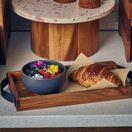 GenWare Acacia Wood Serving Tray with Metal Handles 32.5 x 17.5cm additional 4