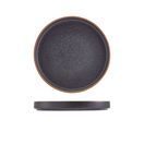 GenWare Kava Black Stoneware Presentation Plate 20cm additional 1