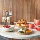 GenWare Kava White Stoneware Raw Wall Presentation Plate 20cm additional 4