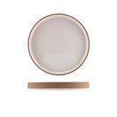 GenWare Kava White Stoneware Raw Wall Presentation Plate 20cm additional 1