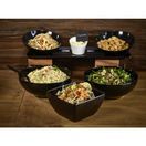 GenWare Melamine Black Slanted Buffet Bowl 30cm additional 2
