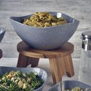 GenWare Melamine Grey Granite Triangular Buffet Bowl 35cm additional 3