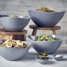 GenWare Melamine Grey Granite Triangular Buffet Bowl 35cm additional 2