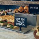 GenWare Melamine Matt Grey Buffet Box GN 1/3 additional 4