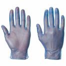 Vinyl Gloves Blue Powder Free additional 1