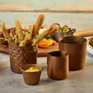 GenWare Copper Vintage Steel Hammered Serving Cup 8.5 x 8.5cm additional 2