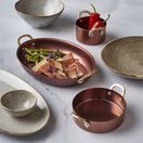 GenWare Copper Vintage Steel Oval Dish 16.5 x 12.5cm additional 3