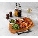 Genware Dark Wood Salt Or Pepper Grinder 10cm additional 2