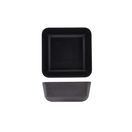 GenWare Melamine Black Jute Square Buffet Bowl 25cm additional 1