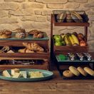 GenWare Melamine Black Jute Square Buffet Bowl 25cm additional 3