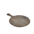GenWare Melamine Wood Effect Round Paddle Board 42 x 30cm additional 1