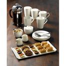 Genware Porcelain Contemporary Teapot 45cl/ 16oz additional 3