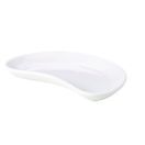 Genware Porcelain Crescent Salad Dish 20cm/ 7.75" additional 1