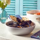 GenWare Porcelain Flat Curved Bowl 20.5cm/ 8" additional 3