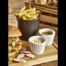 Genware Porcelain Fluted Ramekin 5.8cm/ 2.25" additional 2