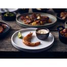 Genware Porcelain Low Presentation Plate 18cm/ 7" additional 2