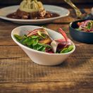 Genware Porcelain Oval Sloping Bowl 16cm/ 6.25" additional 2