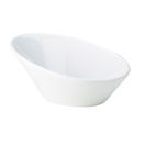 Genware Porcelain Oval Sloping Bowl 21cm/ 8.25" additional 1
