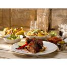 Genware Porcelain Rounded Square Bowl 20cm/ 7.75" additional 4